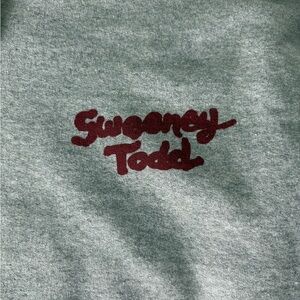 Sweeney Todd and the Demon Barber of Fleet Street Official Broadway Hoodie